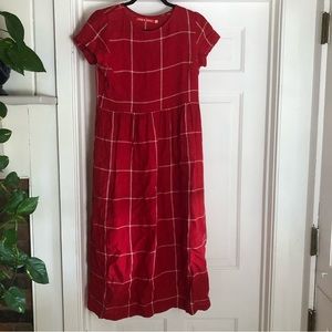 Pyne & Smith Red Windowpane No. 17